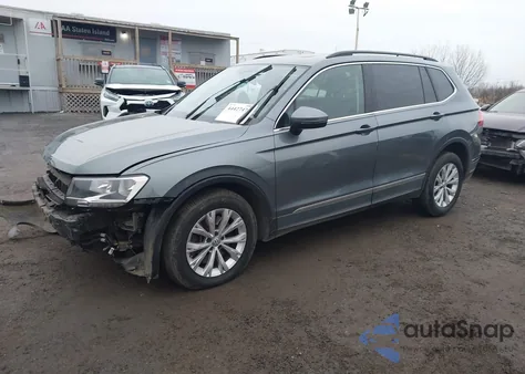 2018 Volkswagen Tiguan 2.0T Se/2.0T Sel from USA, damaged, VIN 3VV2B7AX1JM094199